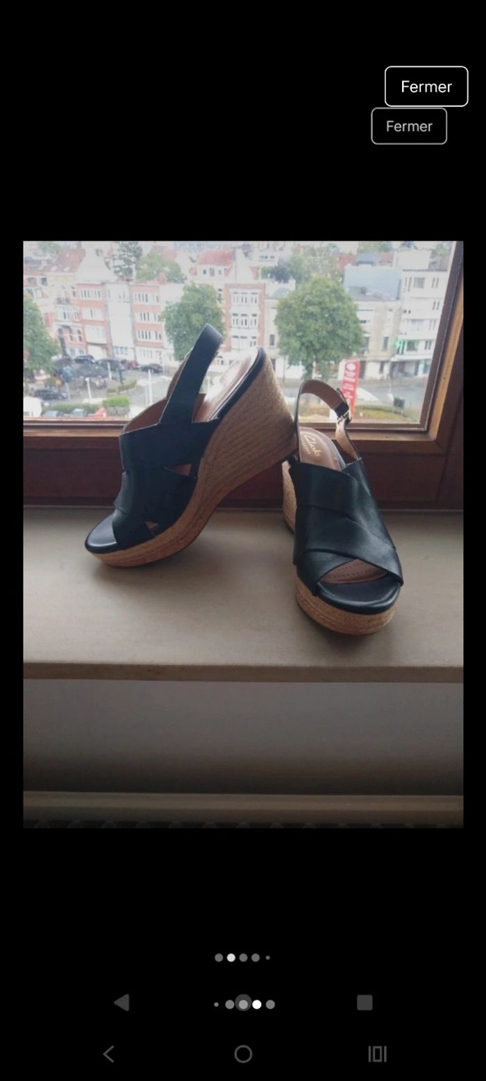 Magnifiques sandales en cuir Clarks - photo numéro 7