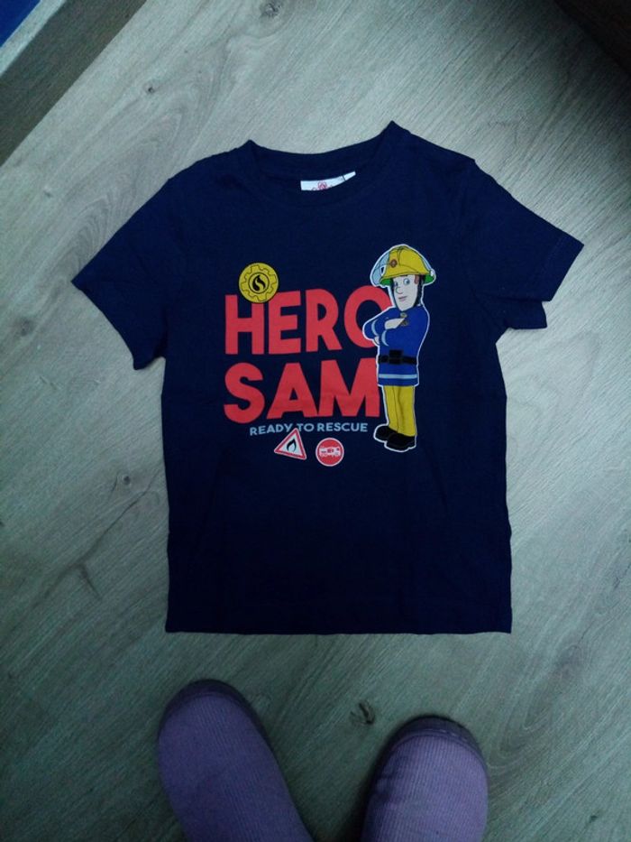 T shirt manche courte Sam le pompier 6a
