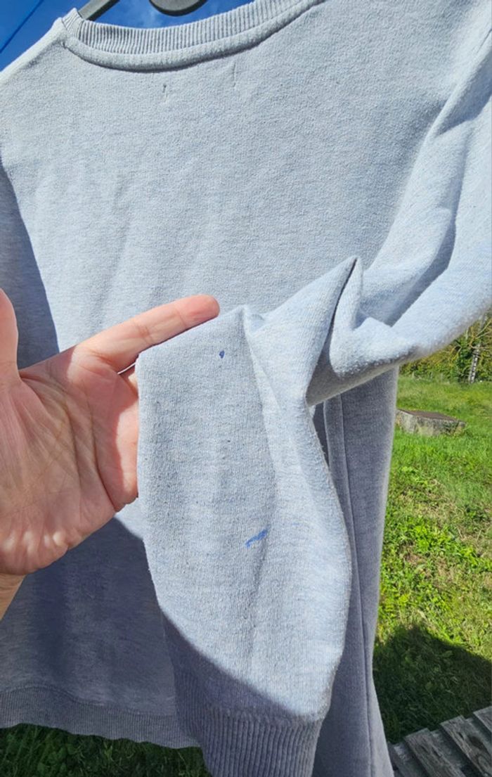 Pull licorne sequins 13 14 ans fille gris - photo numéro 9