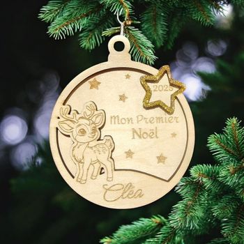 Boule de Noël personnalisée