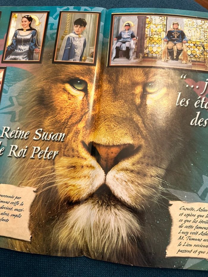 Album livre Panini complet stickers autocollants Narnia Le monde de Chapitre 1 lion sorcière - photo numéro 9