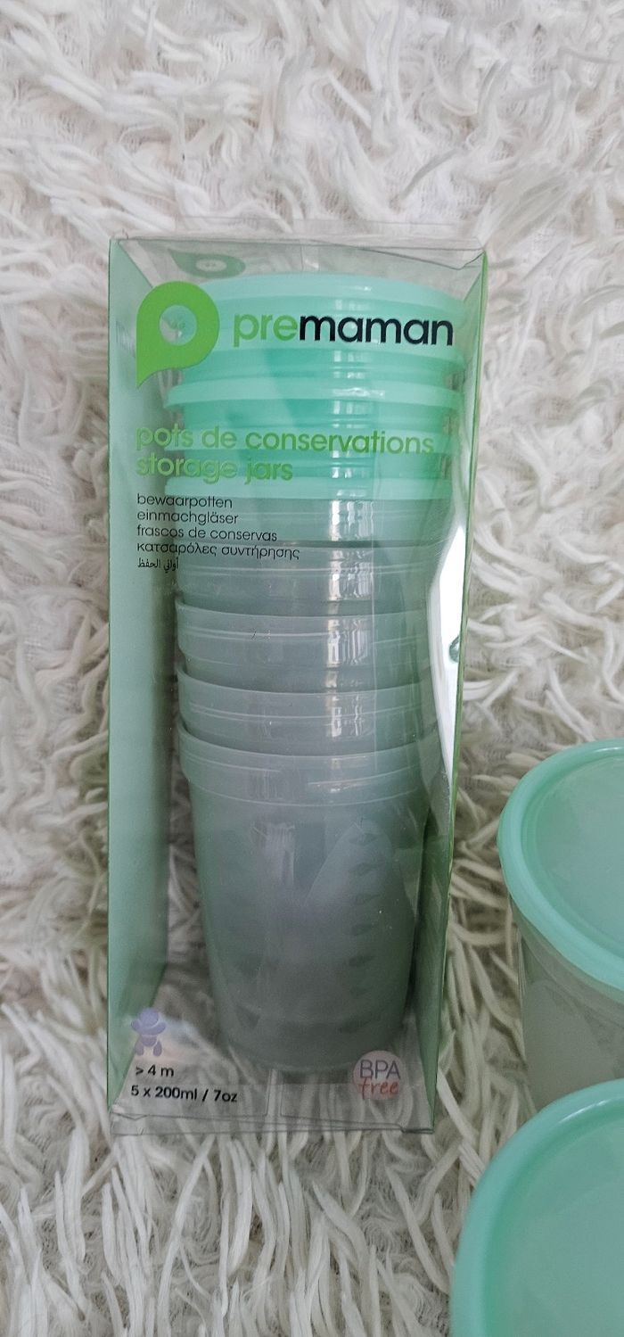 Lot de 9 pots de conservation 200ml - photo numéro 2