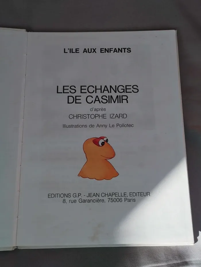 Les échanges de Casimir, livre de Février 1978 - photo numéro 3