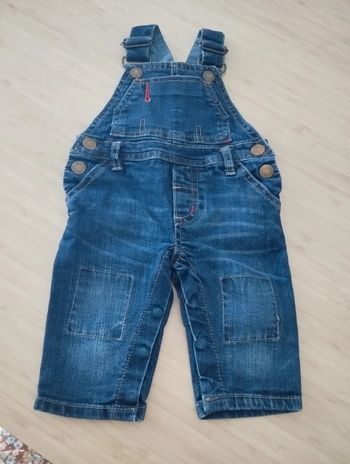 salopette en jean 6 mois babaluno