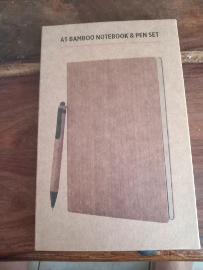 Notebook en bambou