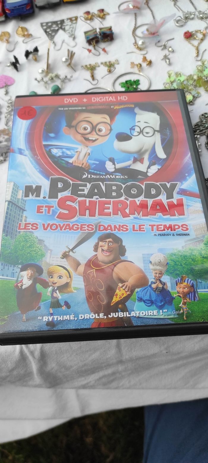 DVD enfant M Peabody et Sherman, les voyages dans le temps