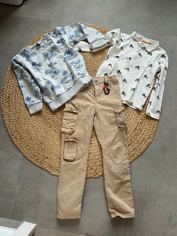 Lot d'un pull, un polo et un pantalon garçon TAO