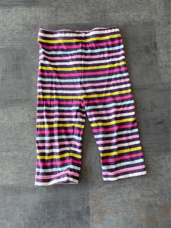 Legging court coloré