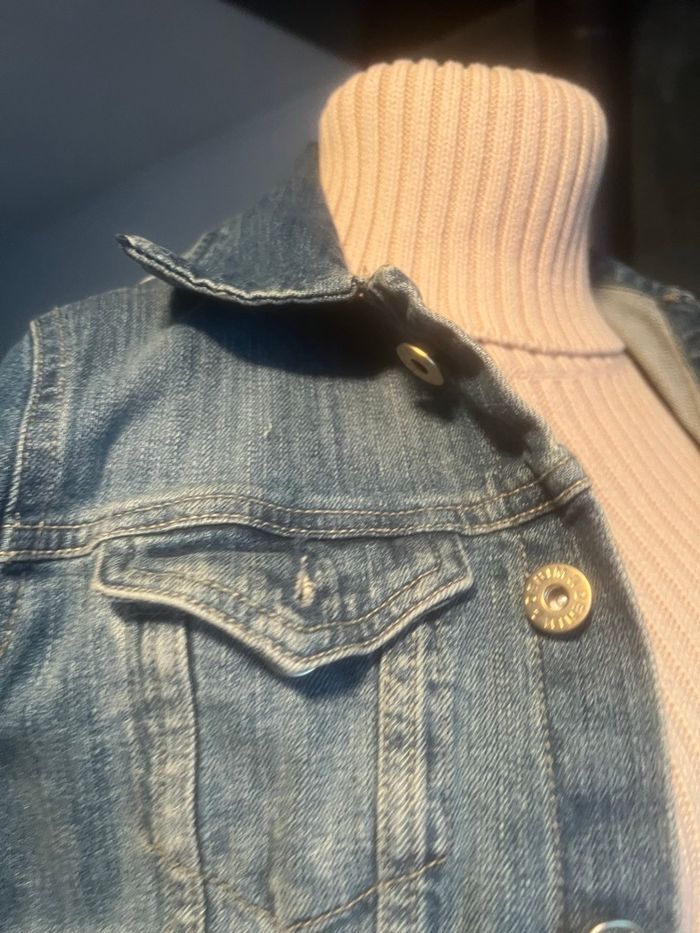 Blouson jeans fille - photo numéro 5