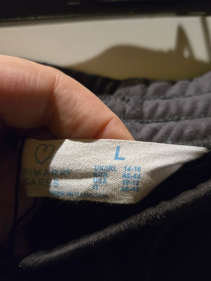 Pantalon jogger suédine gris T.42/44 Primark neuf - photo numéro 6
