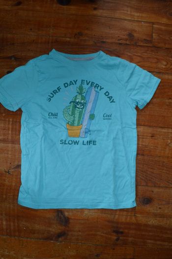 Tee shirt manches courtes Kiabi 10 ans