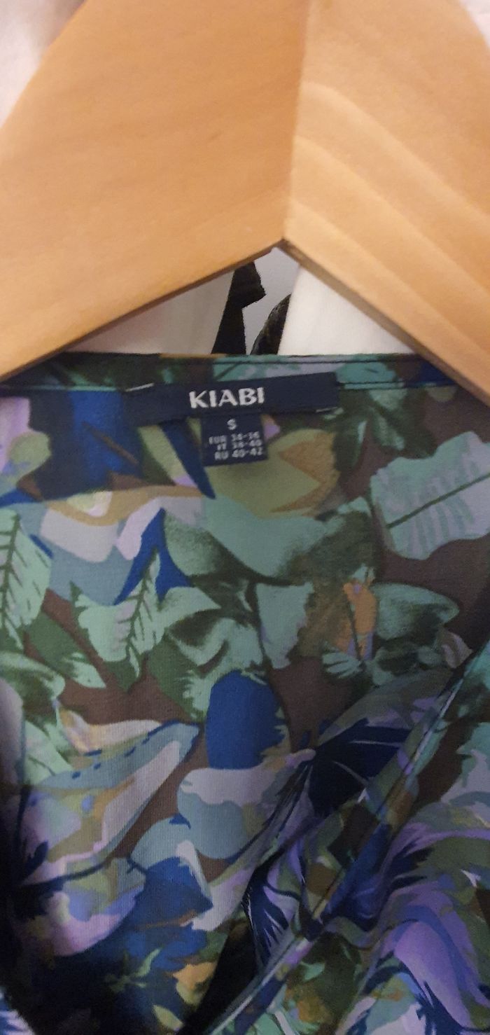 Chemisier cache cœur manches kimono - photo numéro 2