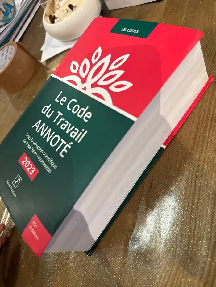 Livre le code du travail annoté 2023 - photo numéro 3