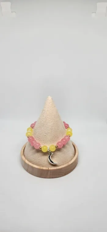 Bracelet 🌸 Nom du bijou : "Clarté douce"