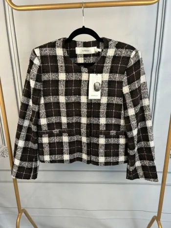 Veste tweed InWear marron T.36 neuve