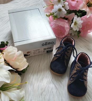 Bottine lacets T21 gemo