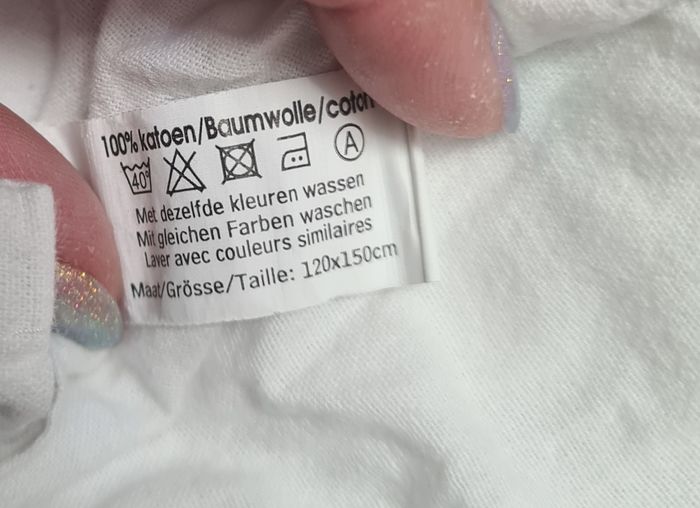 Lot de 2 draps 120x150cm lit bébé - photo numéro 2