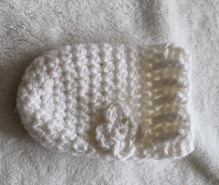 Moufles à fleur - photo numéro 8