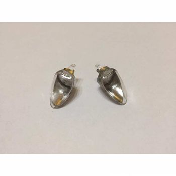 Lot feux avant pièce détachée miniature Ferrari 250 le mans 1965 1/18 burago