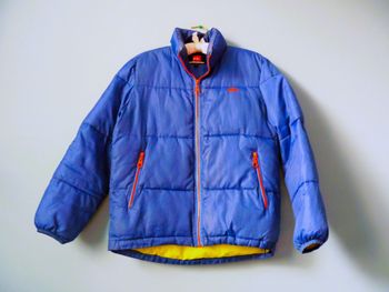 Doudoune Garçon Quiksilver manteau 12 ans Bleu TBE hiver