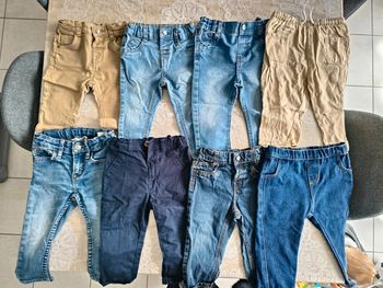 Lot de 8 pantalons