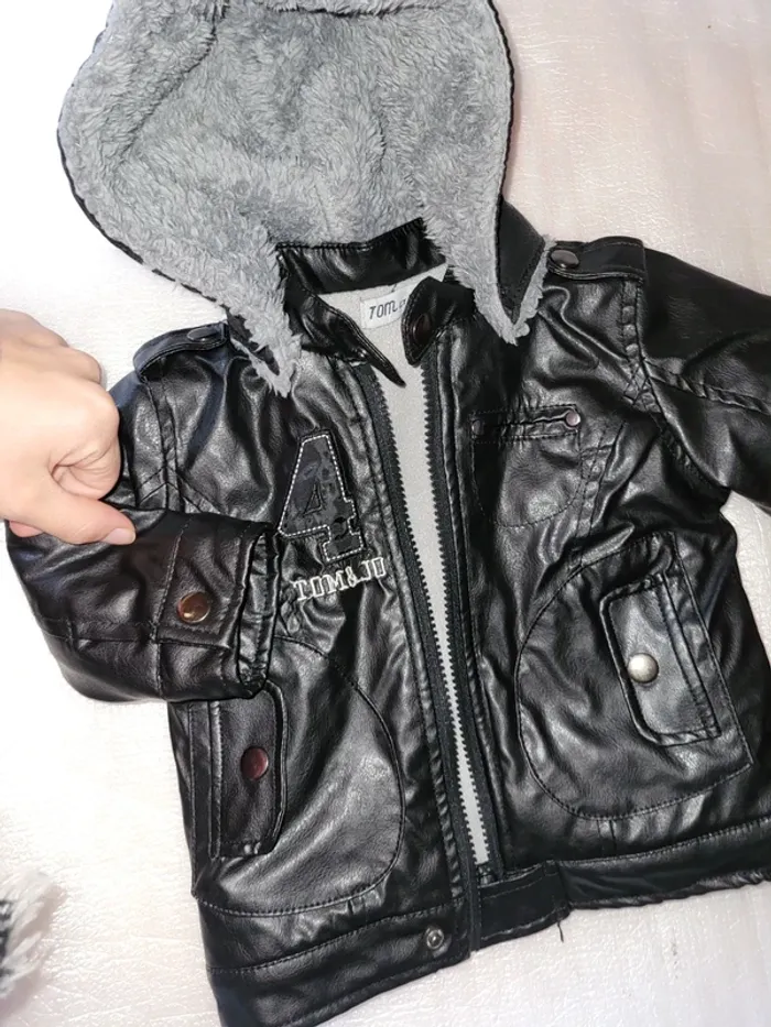 Manteau cuir - photo numéro 2