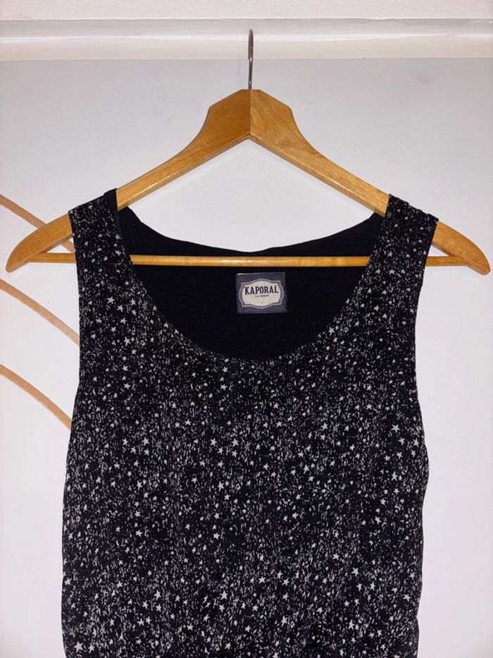 Robe kaporal noir étoile - photo numéro 2