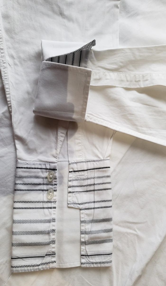 Chemise Eden Park blanche Taille 42/17 - photo numéro 7