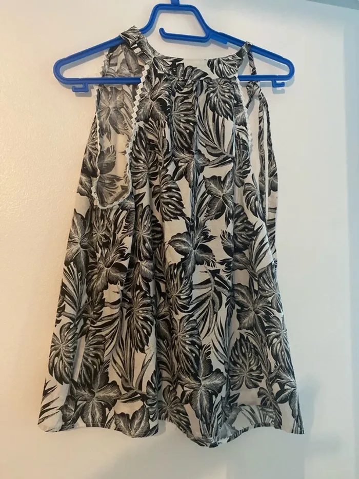 Blouse, imprimée