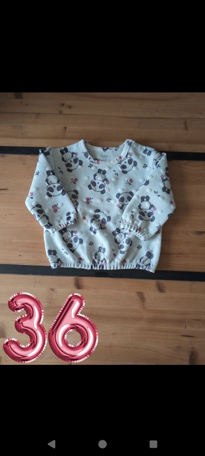 Pull fille 36 mois
