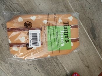 Trousse double compartiment tann's modèle big coeur neuve
