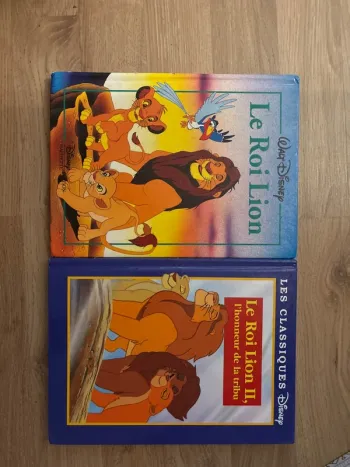 Lot de livre Le roi lion