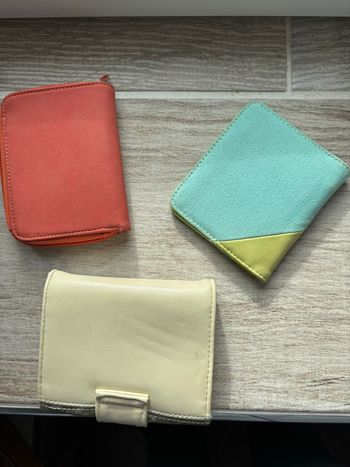 Lot de portefeuilles 