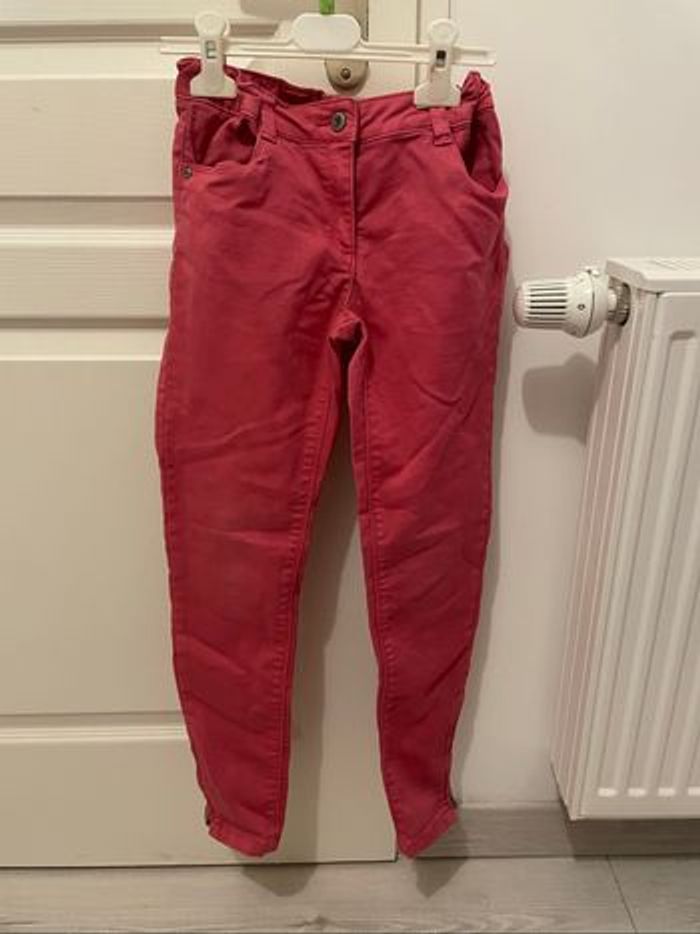 Pantalon slim rose (10A)