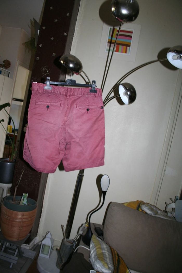 🌸short cargo bordeaux clair Taille 40 "Pull and bear " 🌸 - photo numéro 2