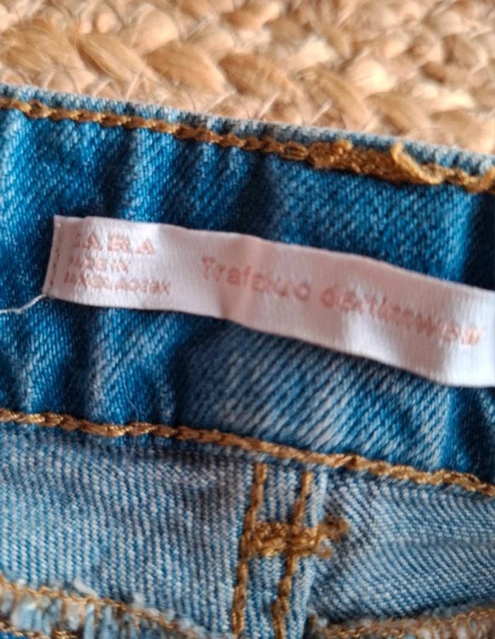 Short en jeans Zara 🩷 - photo numéro 3