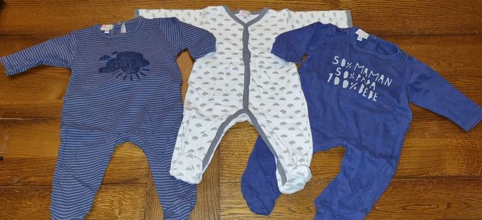 Lot 3 pyjamas 100%coton