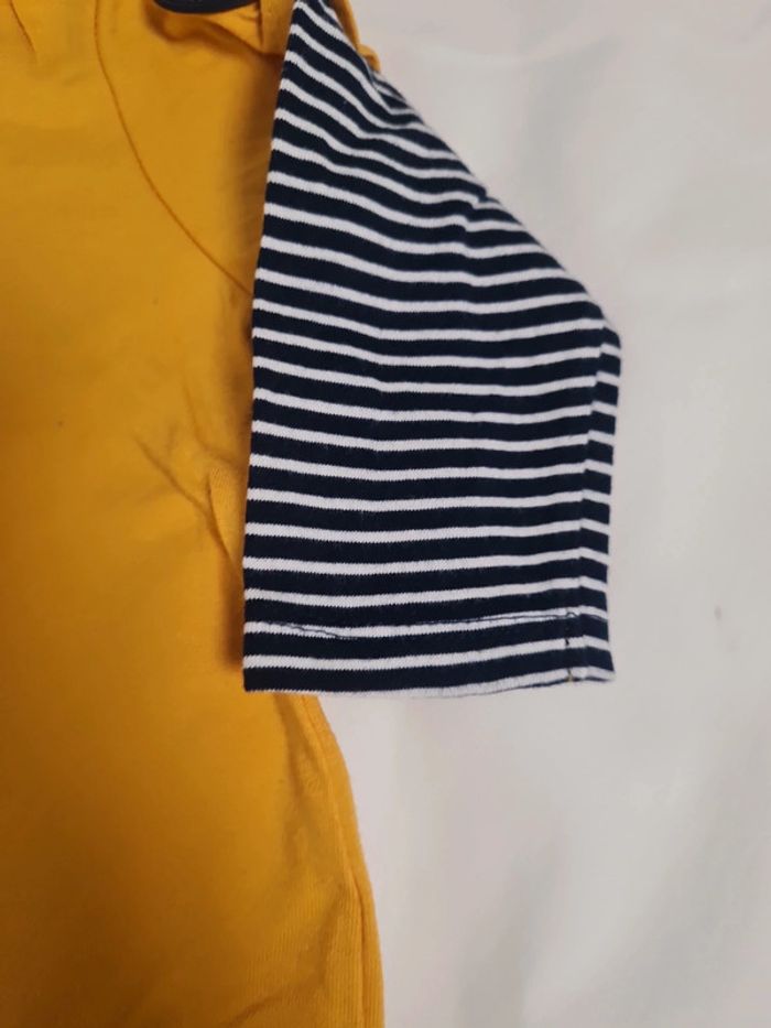 T-shirt ML polo 12 mois Mes Petits Cailloux - photo numéro 6
