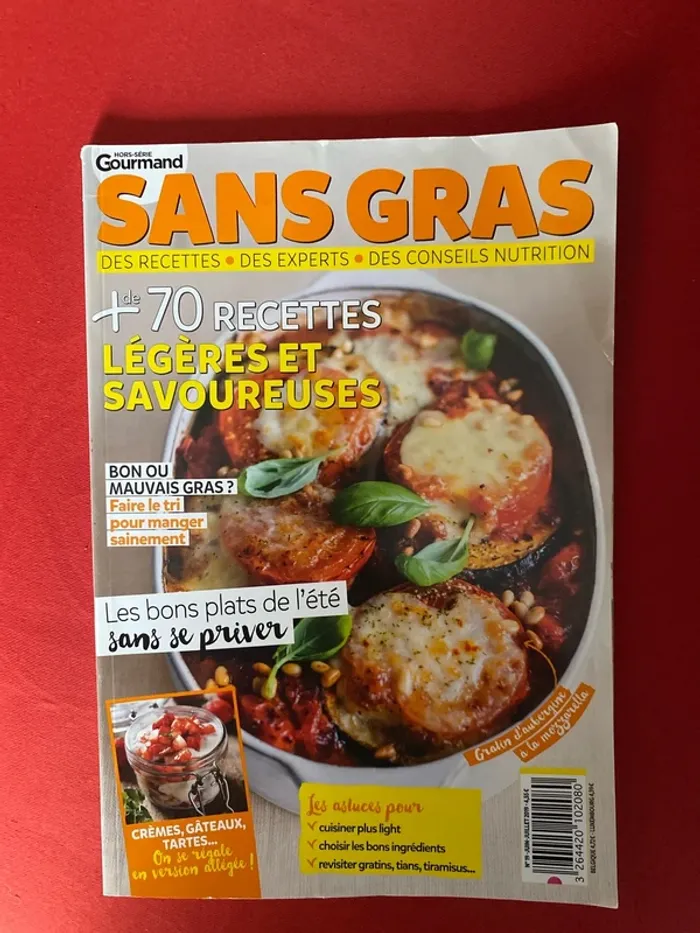 Magazine recettes sans gras