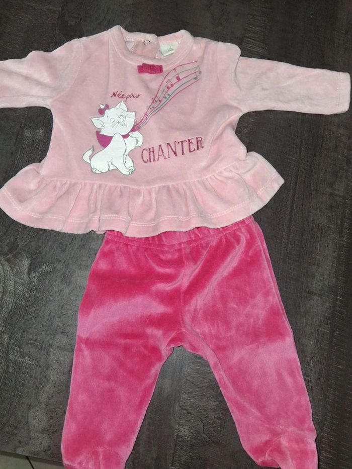 Pyjama 2 pièces Disney Née Pour Chanter - photo numéro 2