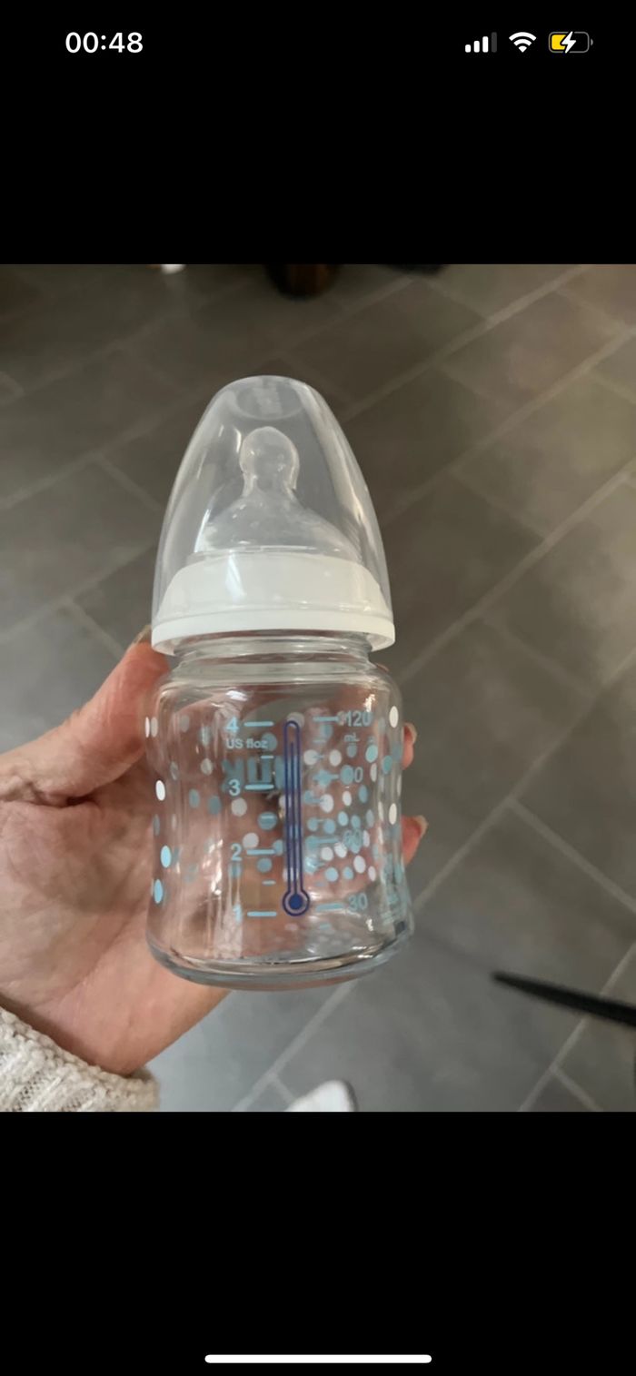 Biberon NUK en verre - photo numéro 4