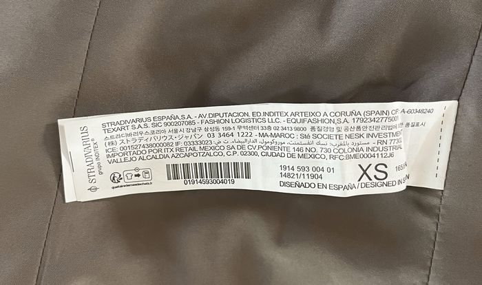 Veste blazer motif pied-de-poule XS (34) - photo numéro 4