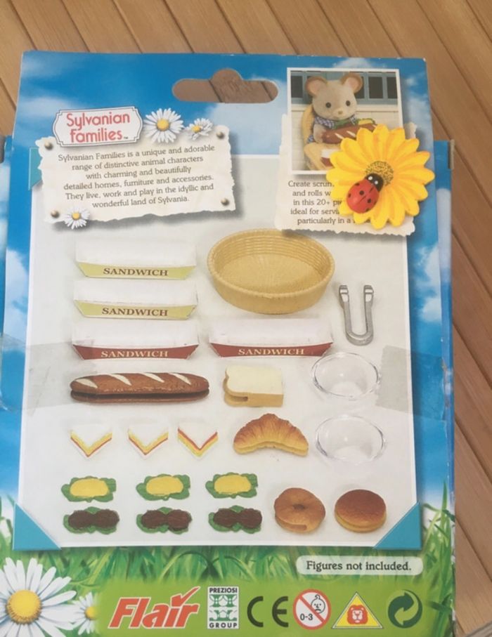 Scrumptious Sandwiches set sylvanian families 4718 vintage - photo numéro 2