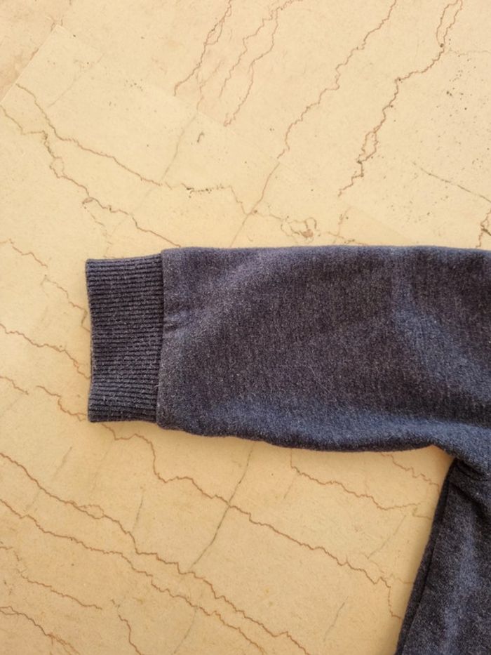 Sweat zippé à capuche 18mois - photo numéro 3