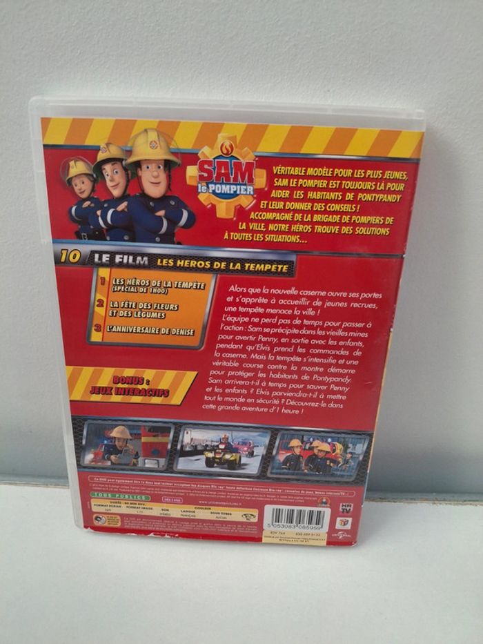 DVD Sam le pompier Les héros de la tempête - photo numéro 2