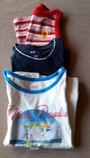 Lot de 3 t-shirts 98-104 fille
