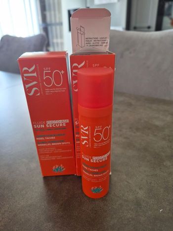 SVR Lot Fluide photo âge sun secure spf50 