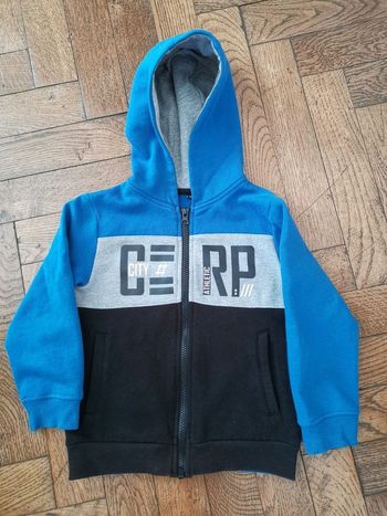 Gilet à zip garçon 5 ans