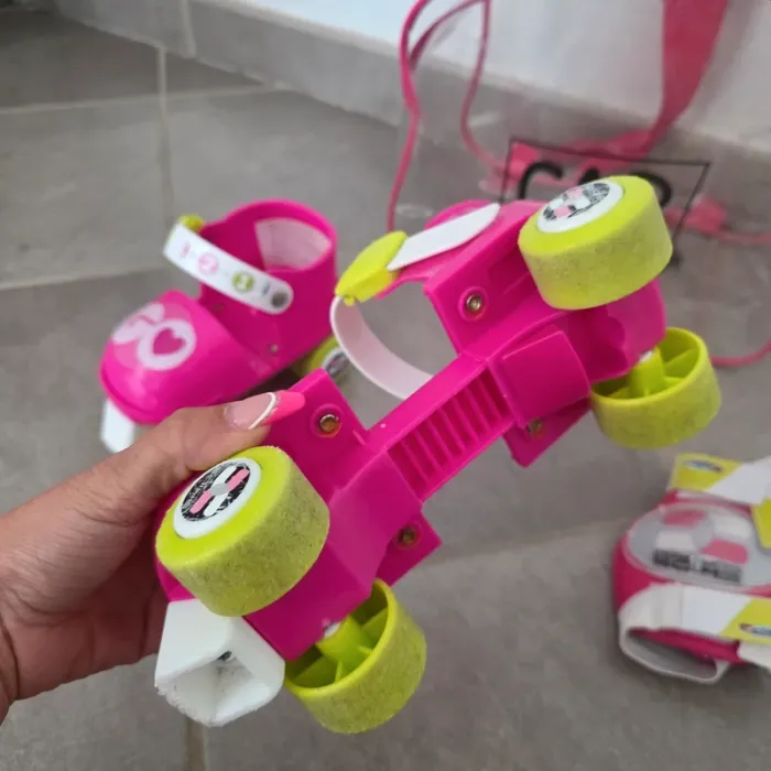 Patin à roulettes rollers avec protection - photo numéro 6