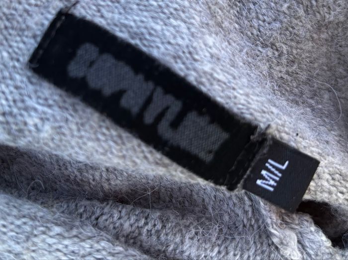 Robe en tricot unie à manches longues – Taille 38/40 – Gris - photo numéro 6